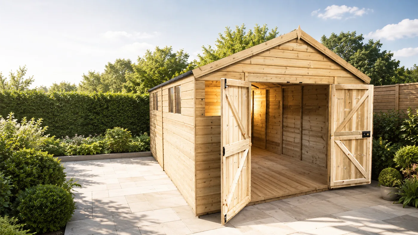 Garden buildings available for delivery to Bedford
