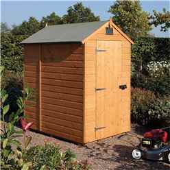 7 X 5 Deluxe Security Tongue And Groove Shed (12mm Tongue And Groove Floor)