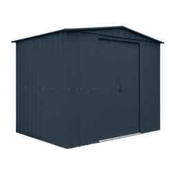 8 X 5 Apex Anthracite Grey Metal Shed (2.34m X 1.44m)