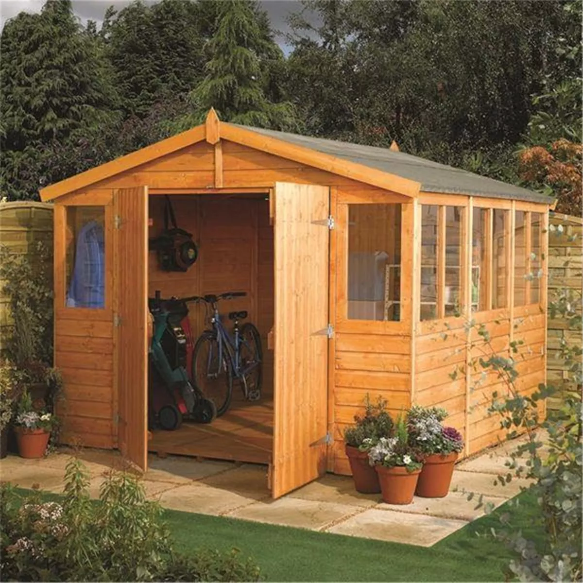 9 x 9 Deluxe Tongue And Groove Workshop