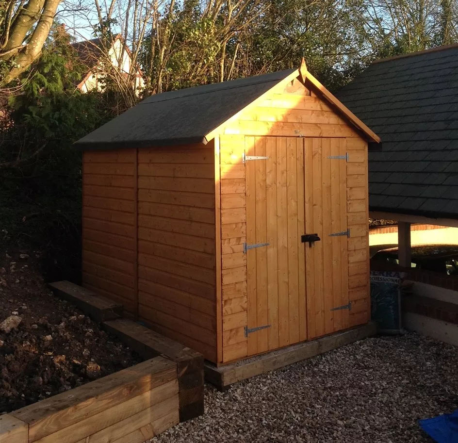 8ft x 6ft Deluxe Security T&G Shed (12mm T&G Floor) product image