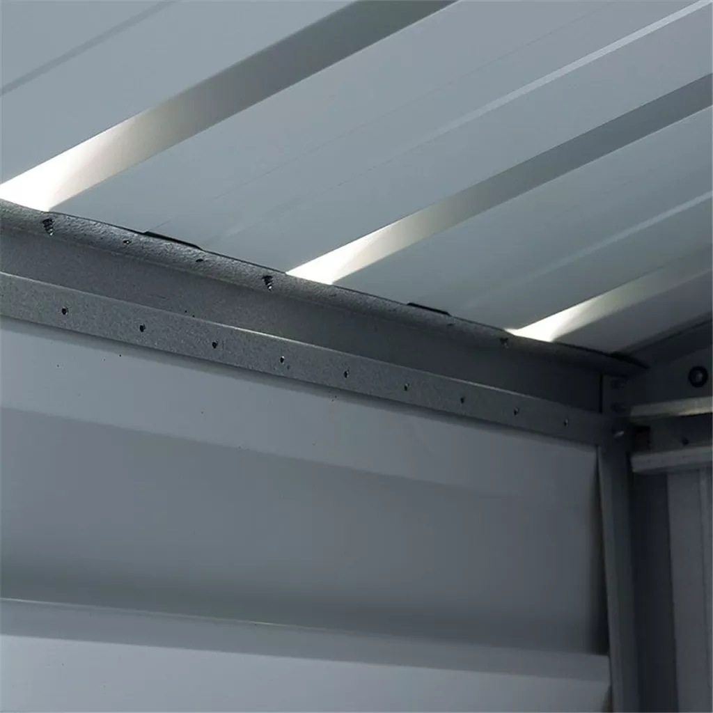 6ft 1" x 4ft 1" Apex Metal Shed With Free Anchor Kit (1.86m x 1.25m) product image