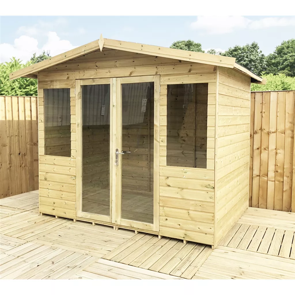 8 x 10 Pressure Treated Apex Summerhouse product image