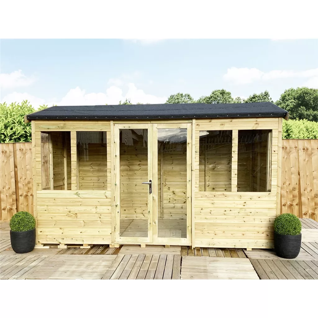 8 x 8 Reverse Pressure Treated Apex Summerhouse product image