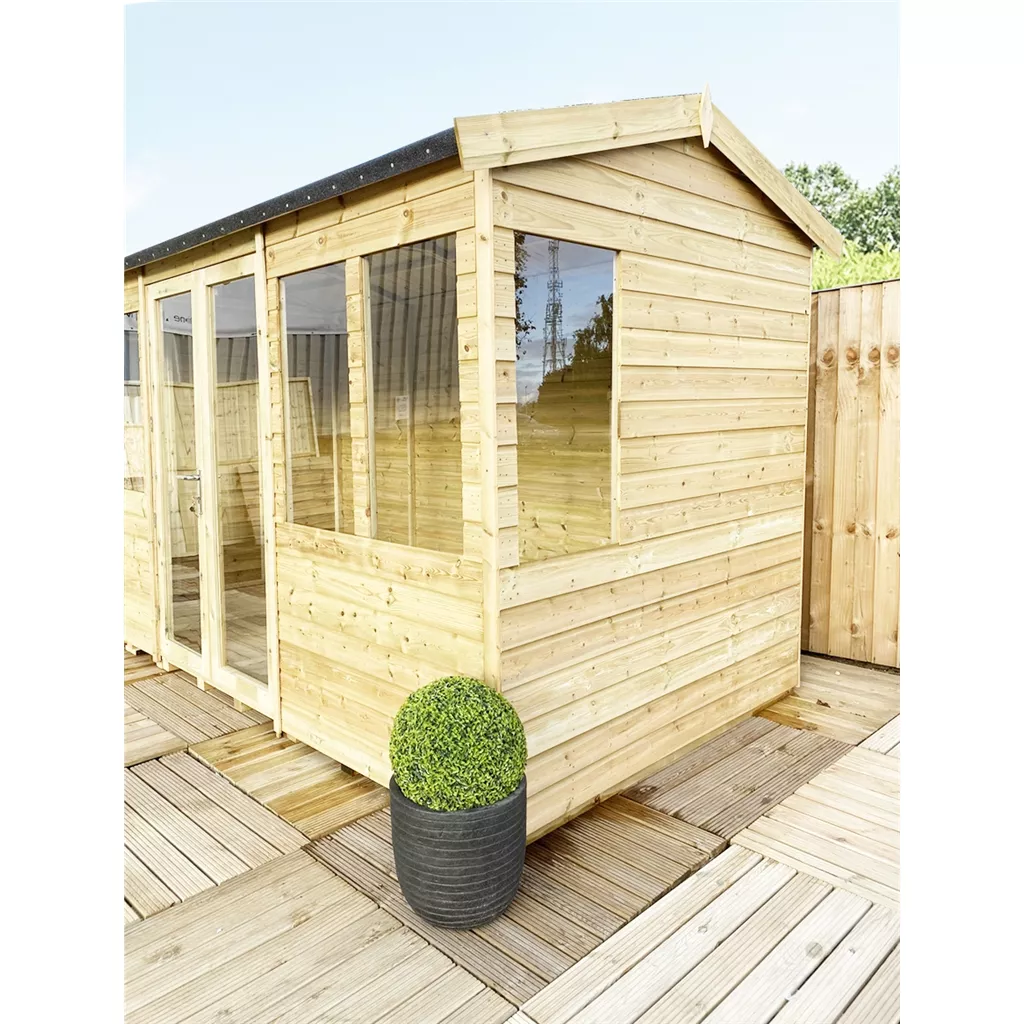 9 x 10 Reverse Pressure Treated Apex Summerhouse product image