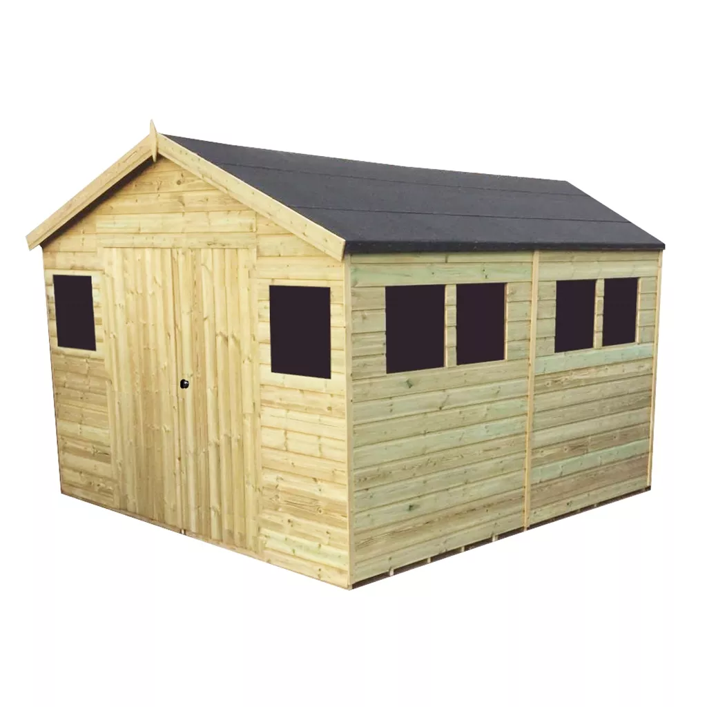 14 x 14 Premier Pressure Treated Apex Workshop product image