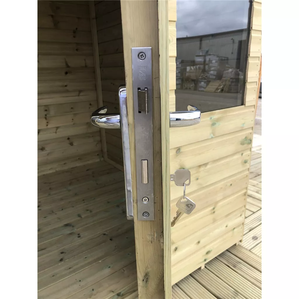 7 x 5 Pressure Treated Apex Summerhouse – Long Windows product image