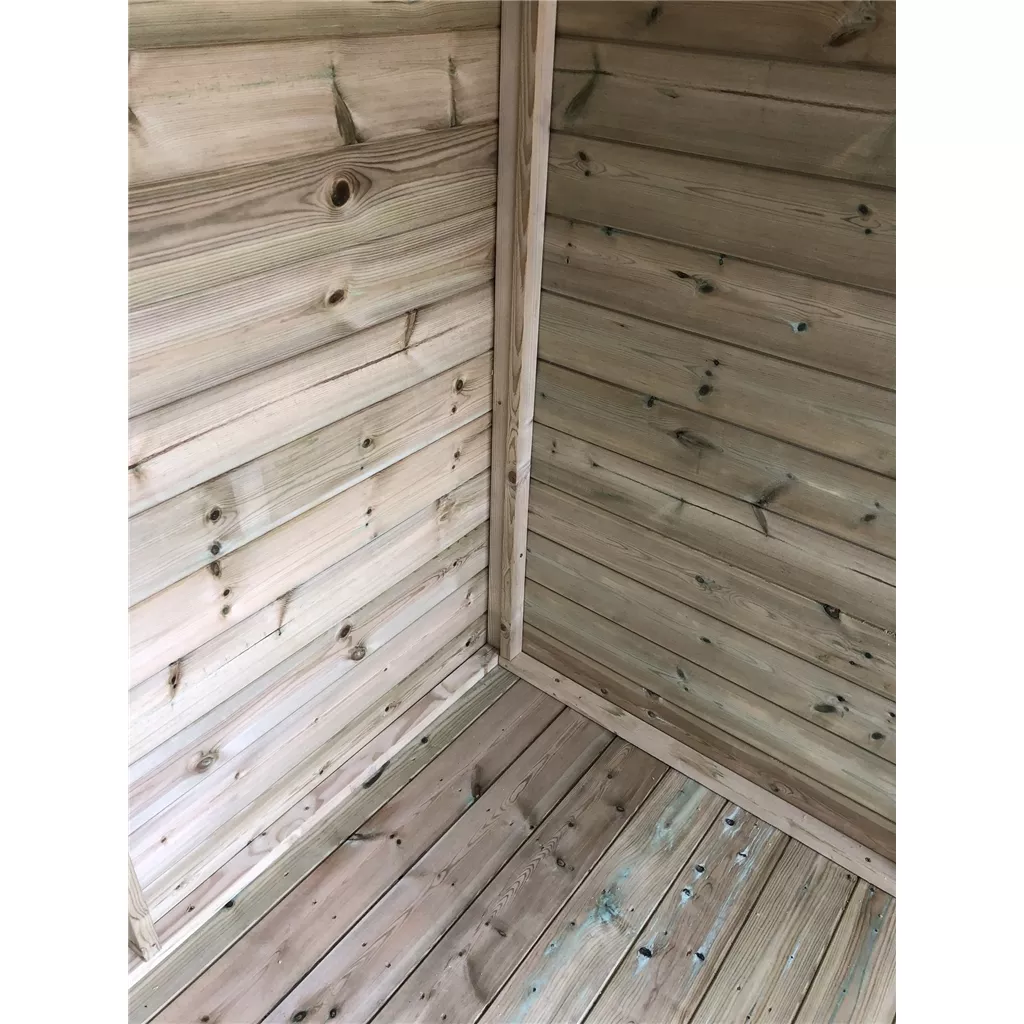 9 x 9 Pressure Treated Apex Summerhouse – Long Windows product image