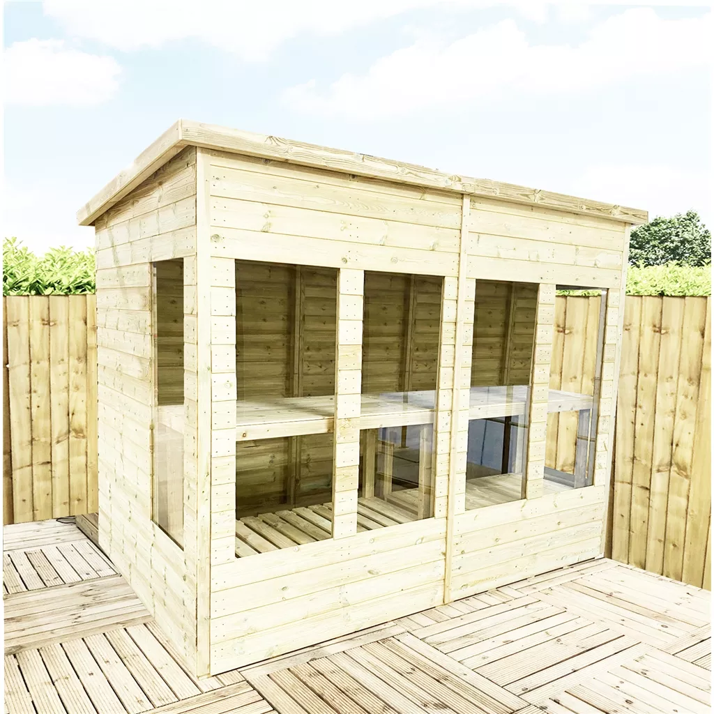 15 x 6 Pressure Treated Pent Potting Summerhouse product image