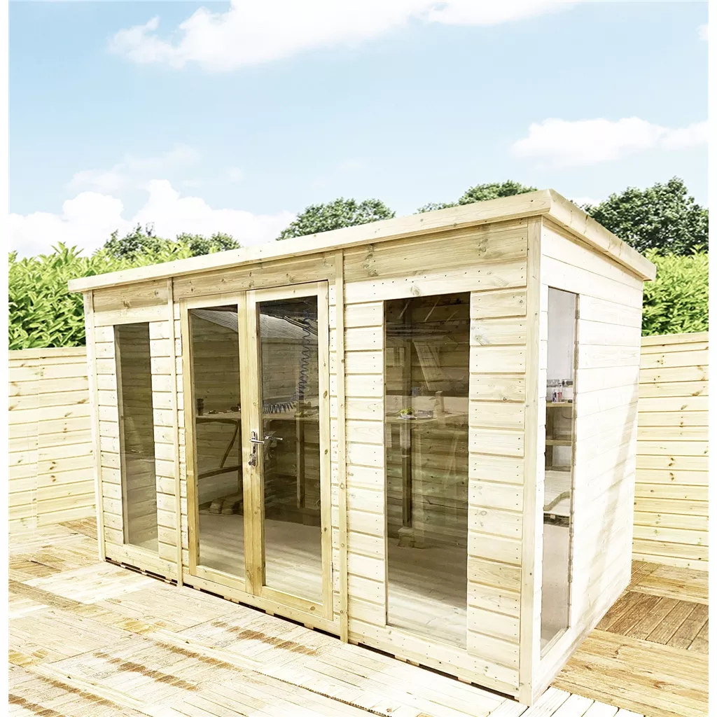 15 x 10 Pressure Treated Pent Summerhouse product image