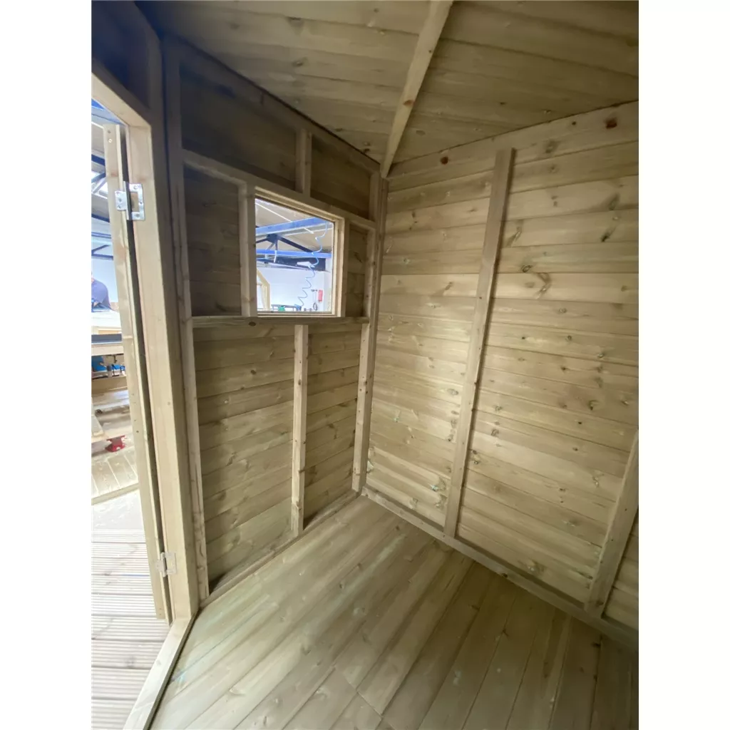9 x 9 Corner Pressure Treated Workshop product image