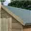6 x 4 Overlap Pressure Treated Apex Shed With Single Door And 1 Window (8mm Overlap) product image