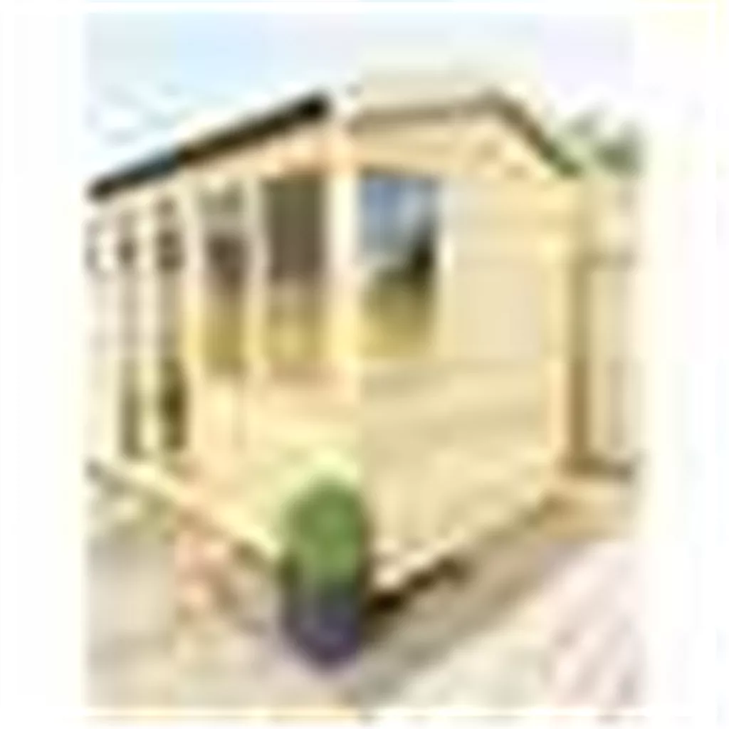 8 x 26 Reverse Pressure Treated Apex Summerhouse – High Eaves product image