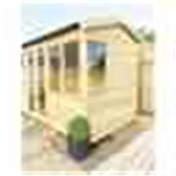 12 x 24 Reverse Pressure Treated Apex Summerhouse – High Eaves product image