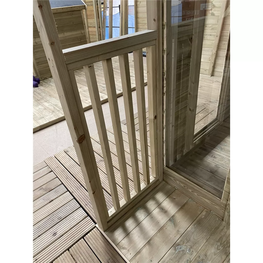 9 x 10 Pressure Treated Apex Summerhouse with Verandah product image