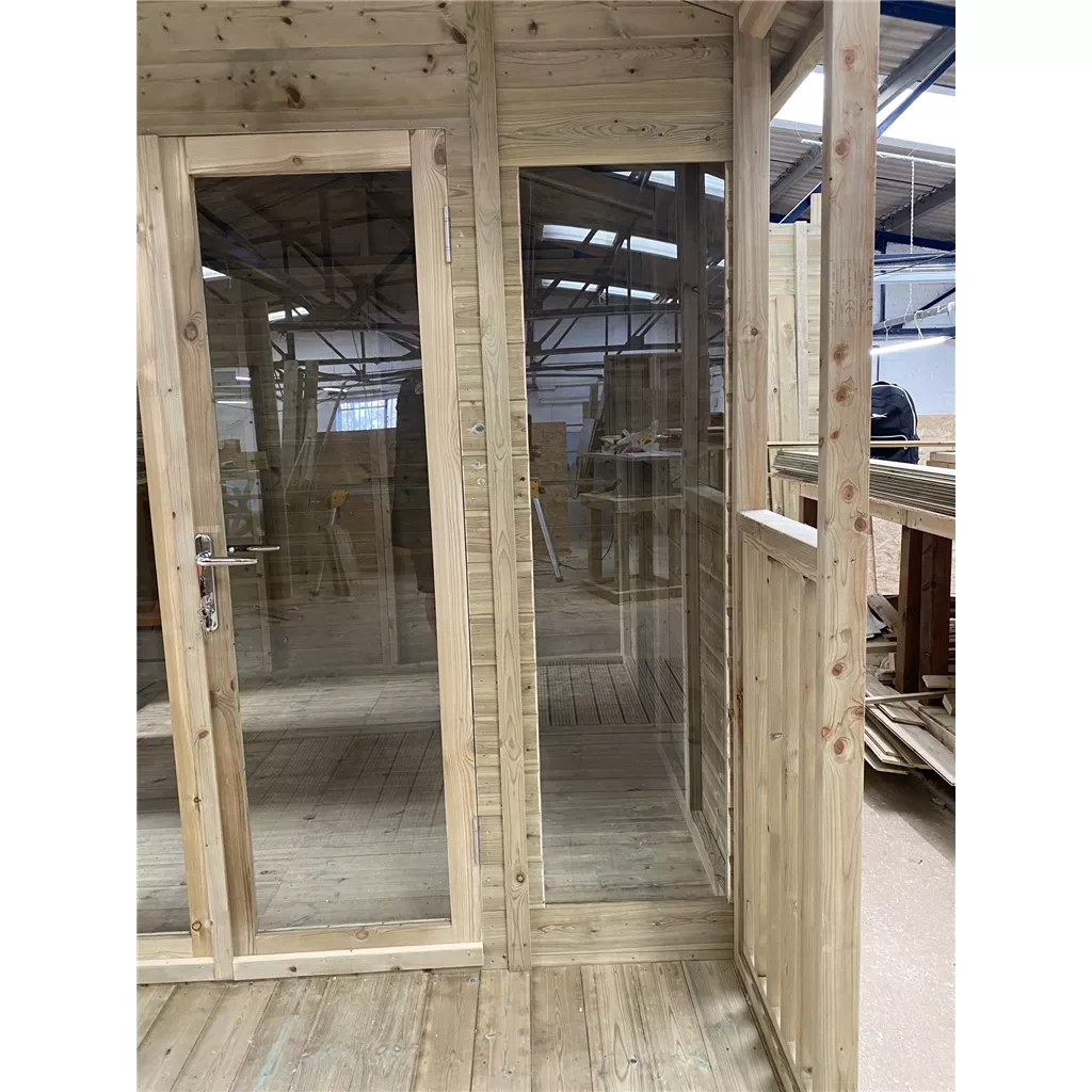 12 x 8 Pressure Treated Apex Summerhouse with Verandah product image
