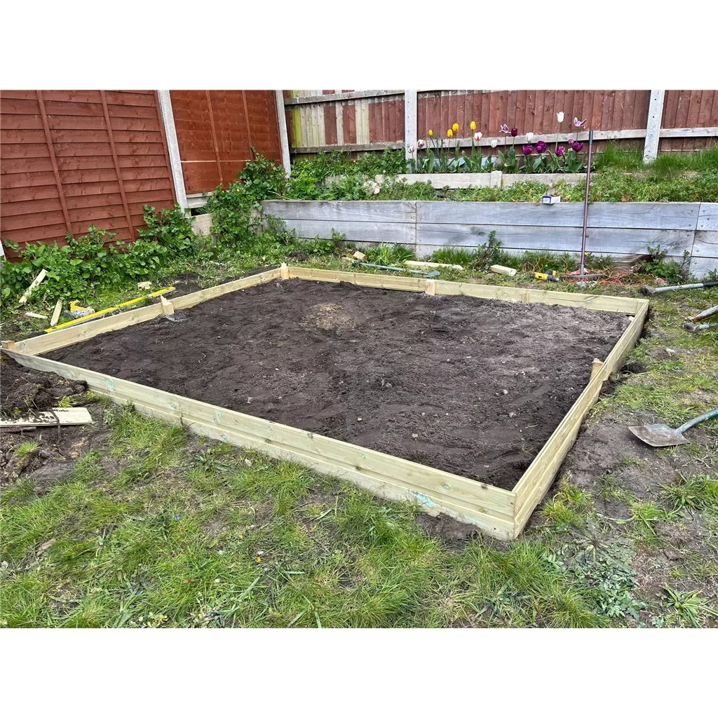2m x 2m Installed Concrete Base product image