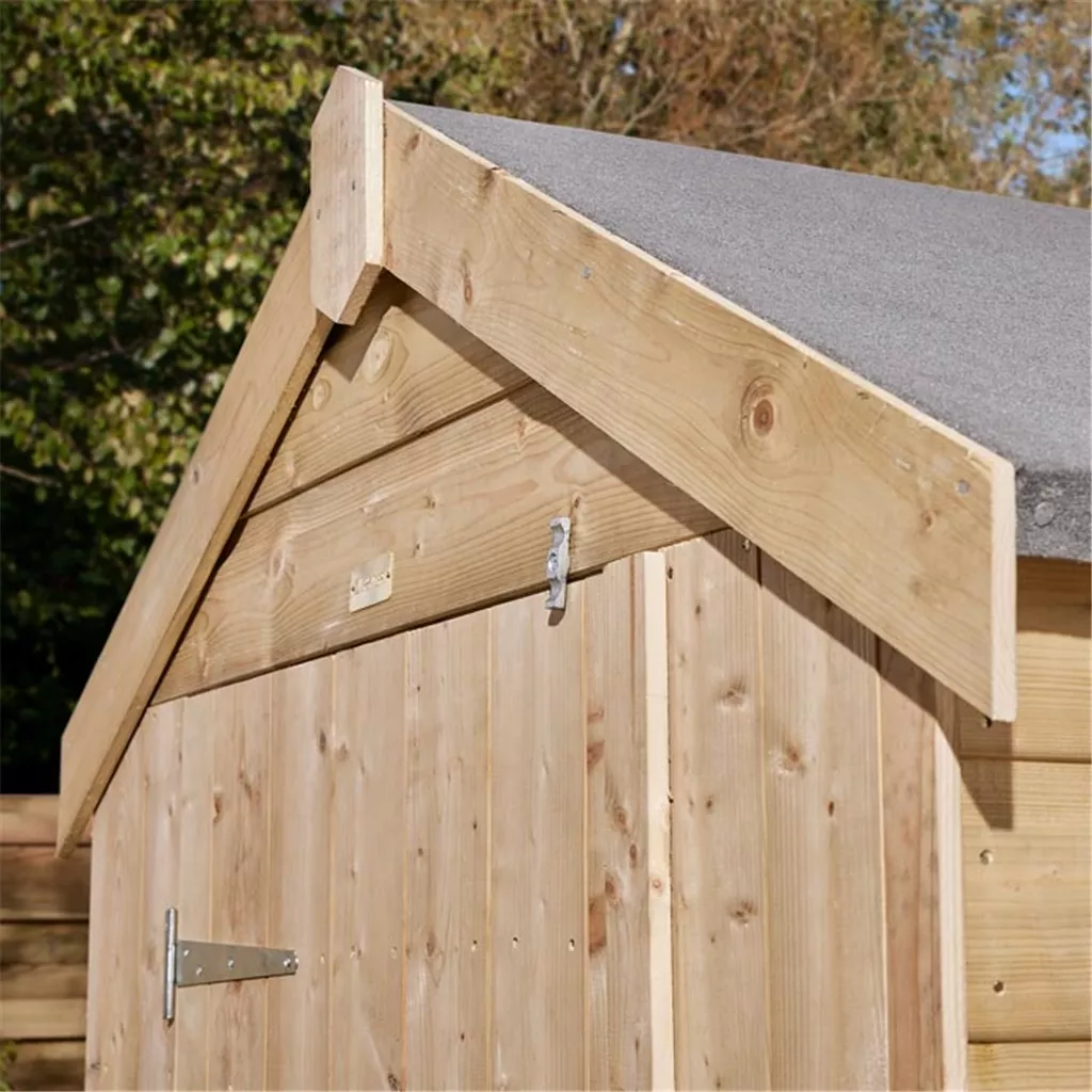 Cheshire 4×4 Shiplap Apex Shed Single Door product image