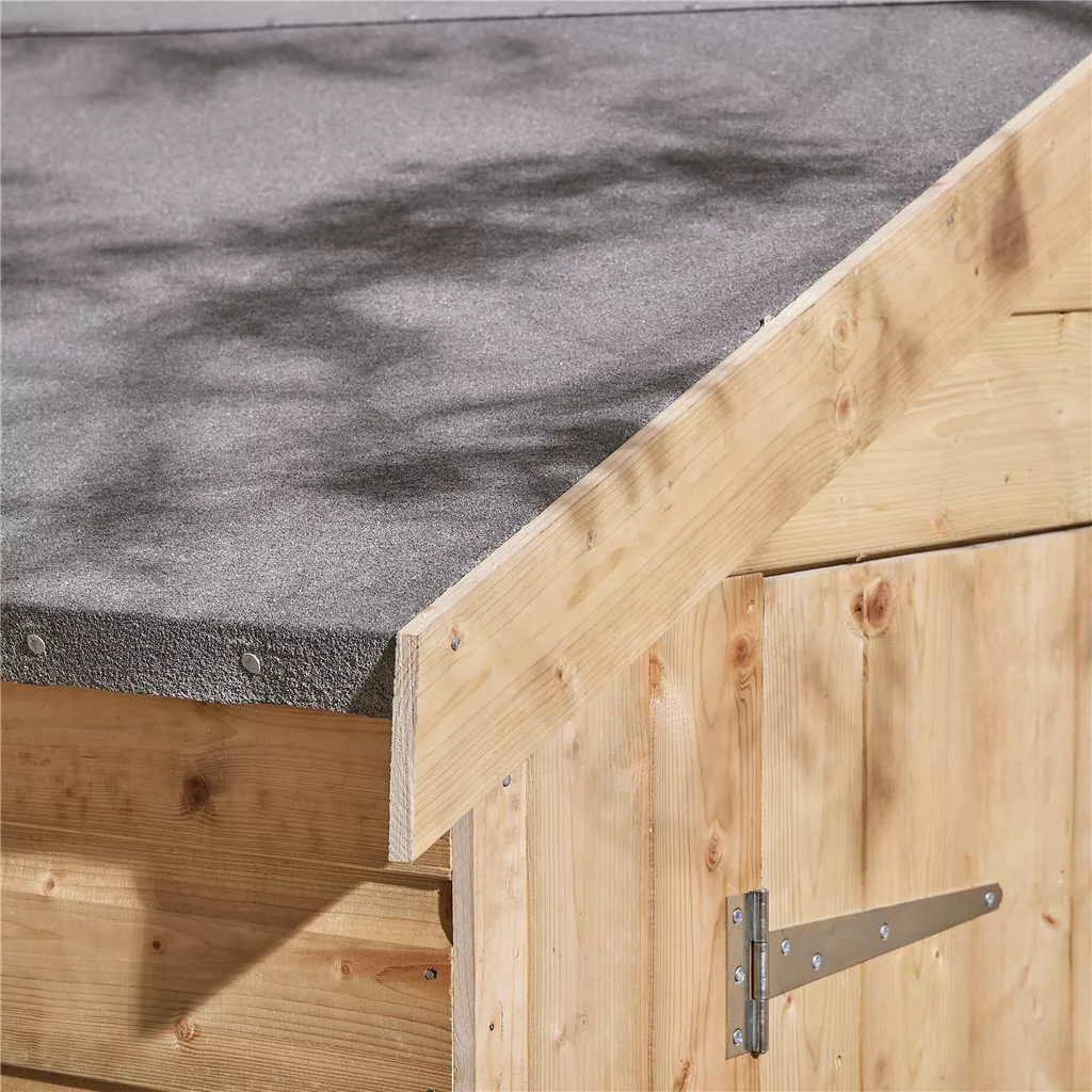 8ft x 6ft - 12mm Shiplap Apex Shed With Single Door & 1 Window product image