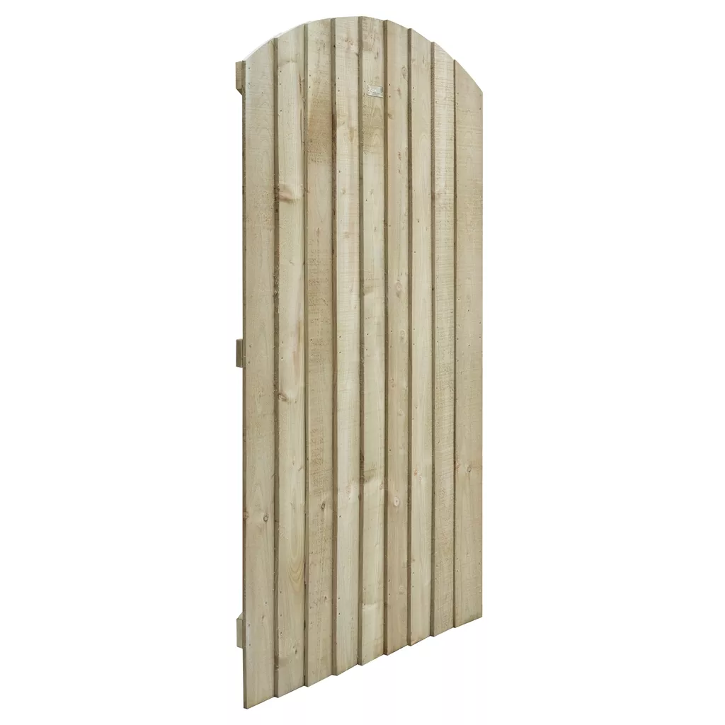 Cheshire Featheredge Arch Top Wooden Gate product image
